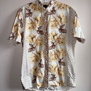 Floral Patterned Men's Shirt